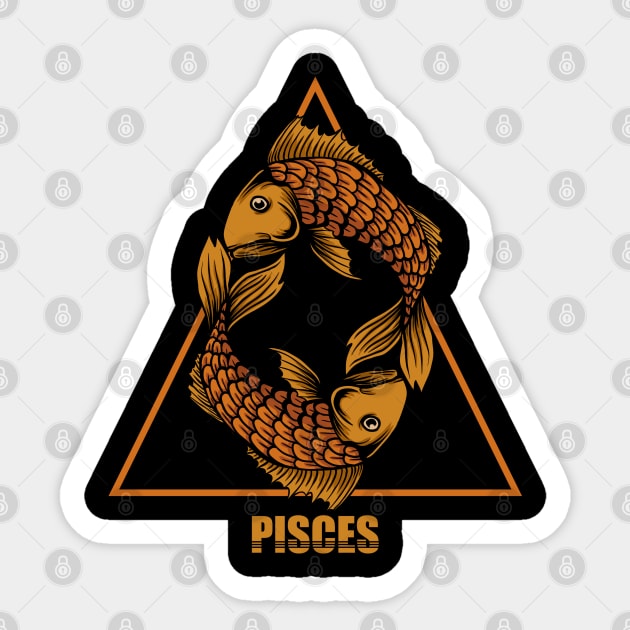 Pisces Sticker by TambuStore